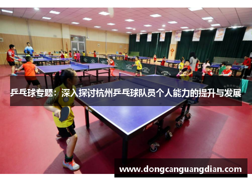 乒乓球专题：深入探讨杭州乒乓球队员个人能力的提升与发展